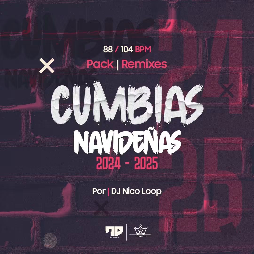 Pack Cumbias Navideñas 2024 - 2025