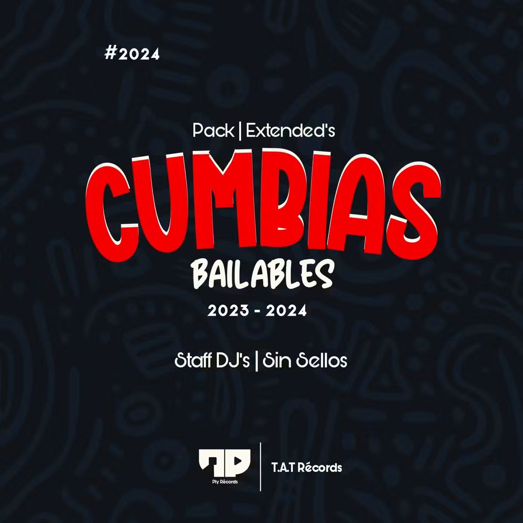 Pack Cumbias Bailables 2023 - 2024